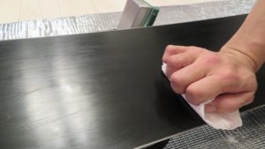 簡単ホットワックス仕上げ処理